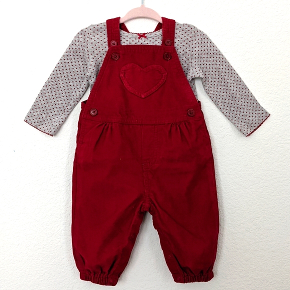 Carter's Baby Girl Set 6m - Picture 2 of 5